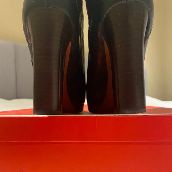 COACH Ambar Vintage Leather Tall Black Boots Like-New Condition | Size 6.5 - Picture 11 of 16